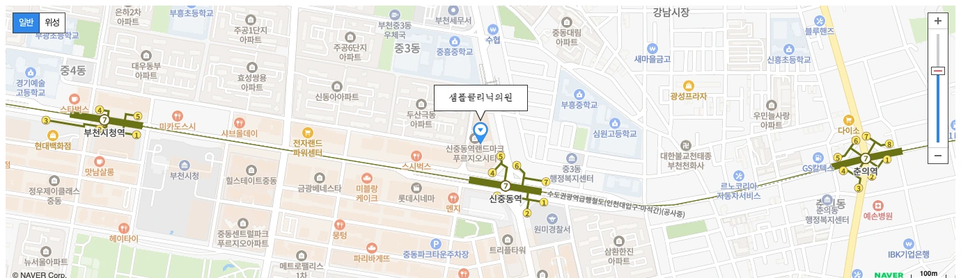 두드림 성형외과 오시는길